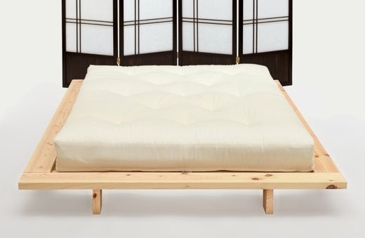 japan bed 140*200 cm raw s futonem